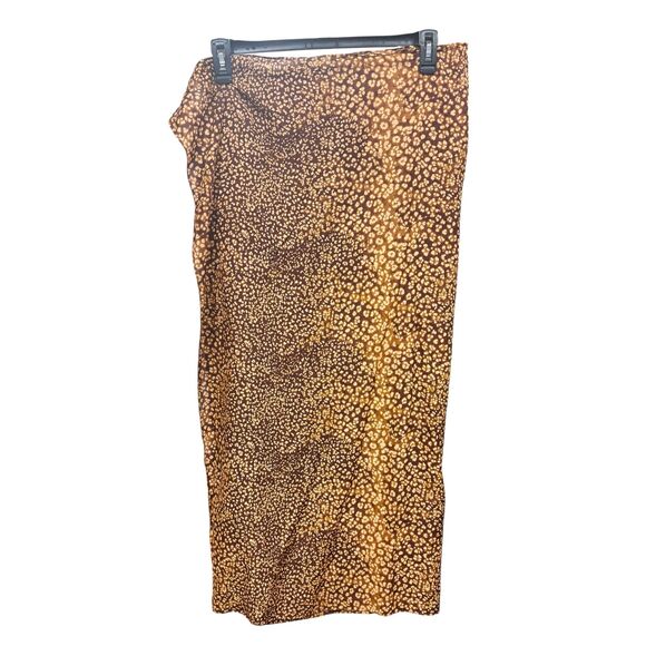 Ulla Johnson Paz Coverup Wrap Skirt in Lynx NWT Size One Size - Picture 1 of 6